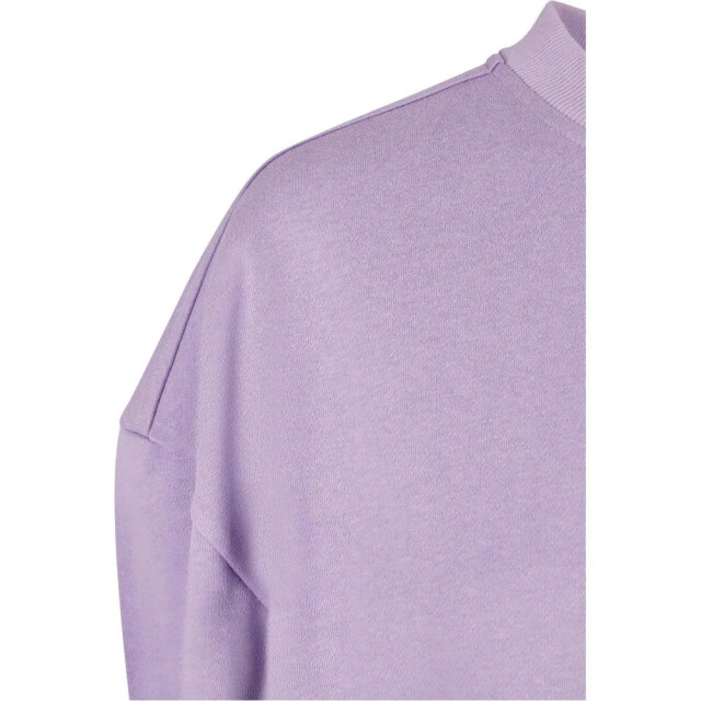 Urban Classics Meisjes terrycloth crew hals oversized sweatshirt UTTN1313_dustylilac large
