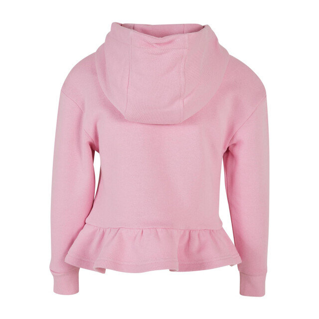 Urban Classics Meisjes volants organic hoodie UTTN1557_girlypink large