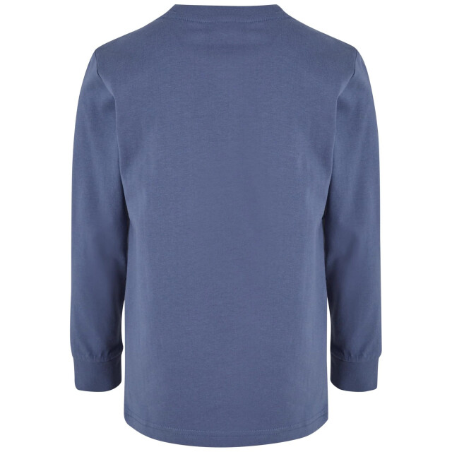 Urban Classics Jongens zwaargewicht pocket oversized t-shirt met lange mouwen UTTN1564_vintageblue large
