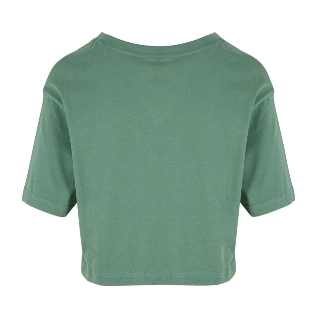 Urban Classics Dames kort oversized gewaad t-shirt UTTN1578_salvia large
