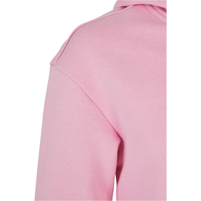 Urban Classics Meisjes volants organic hoodie UTTN1557_girlypink large