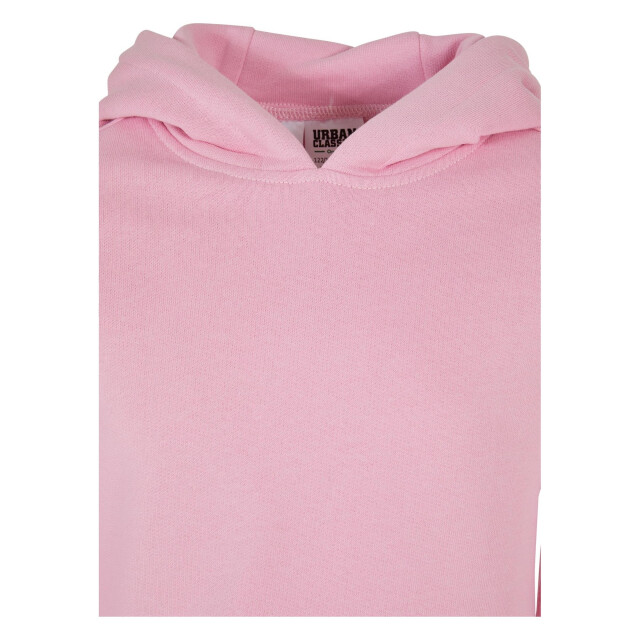 Urban Classics Meisjes volants organic hoodie UTTN1557_girlypink large