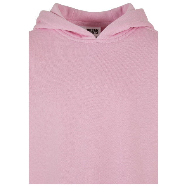 Urban Classics Meisjes french terry oversized hoodie jurk UTTN1300_girlypink large