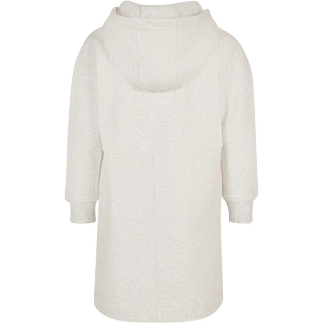 Urban Classics Meisjes french terry oversized hoodie jurk UTTN1300_lightgrey large