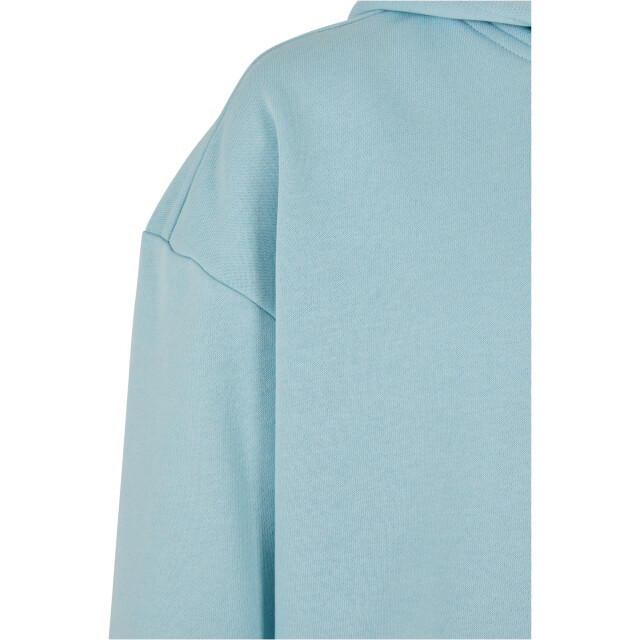 Urban Classics Meisjes french terry oversized hoodie jurk UTTN1300_oceanblue large