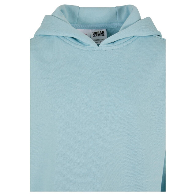 Urban Classics Meisjes french terry oversized hoodie jurk UTTN1300_oceanblue large