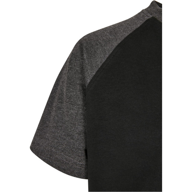 Urban Classics Contrast raglan t-shirt voor jongens (set van 2) UTTN1303_whiteblackcharcoal large