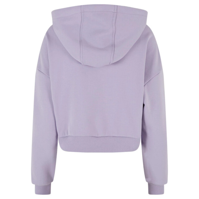 Urban Classics Dames cozy zip cropped hoodie UTTN1547_dustylilac large
