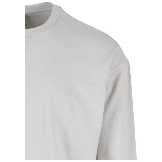 Urban Classics Heren-trui met open rand en lange mouwen UTTN1288_lightasphalt large