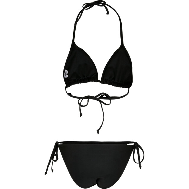 Urban Classics Dames driehoek gerecyclede bikini UTTN1539_black large