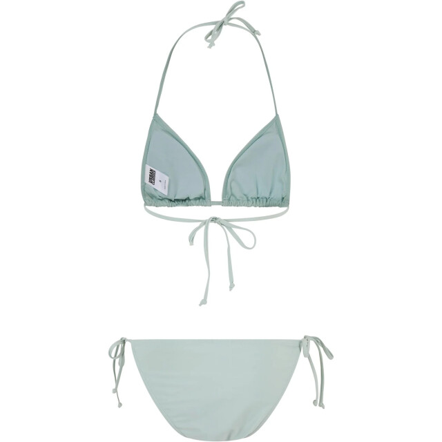 Urban Classics Dames driehoek gerecyclede bikini UTTN1539_frostmint large