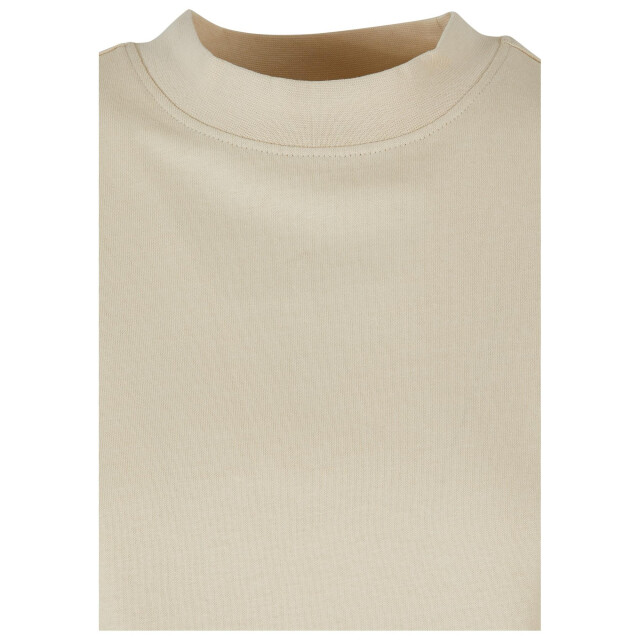 Urban Classics Dames organic t-shirt met zijsplitten UTTN1278_sand large