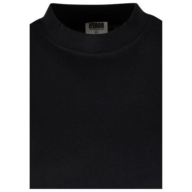 Urban Classics Dames organic t-shirt met zijsplitten UTTN1278_black large