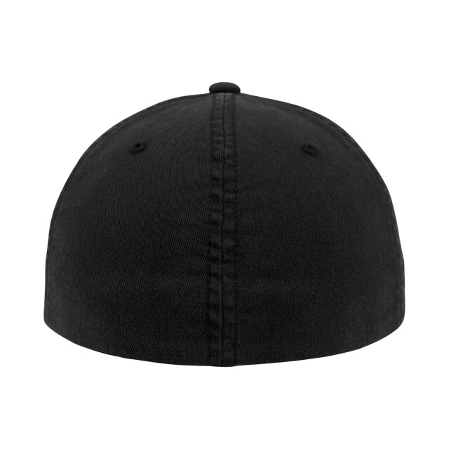 Flexfit Kledingstuk gewassen papa hoed UTTN1532_black large