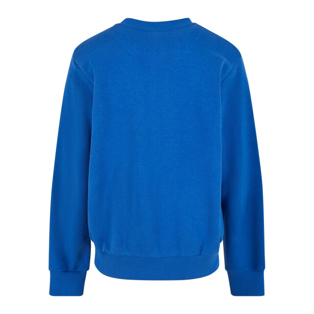 Urban Classics Jongens terrycloth sweatshirt met ronde hals UTTN1498_royalblue large