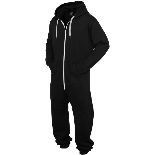 Urban Classics Heren trainingspak UTTN150_blackwhite large