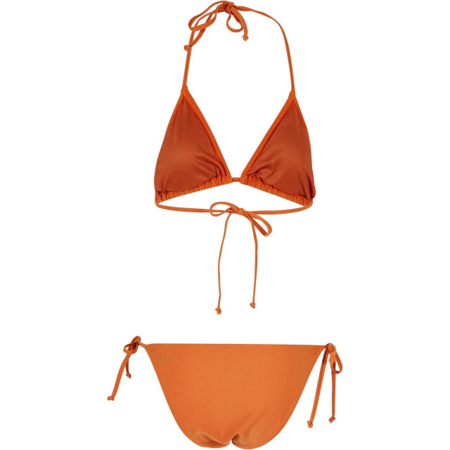 Urban Classics Dames driehoek gerecyclede bikini UTTN1539_vintageorange large