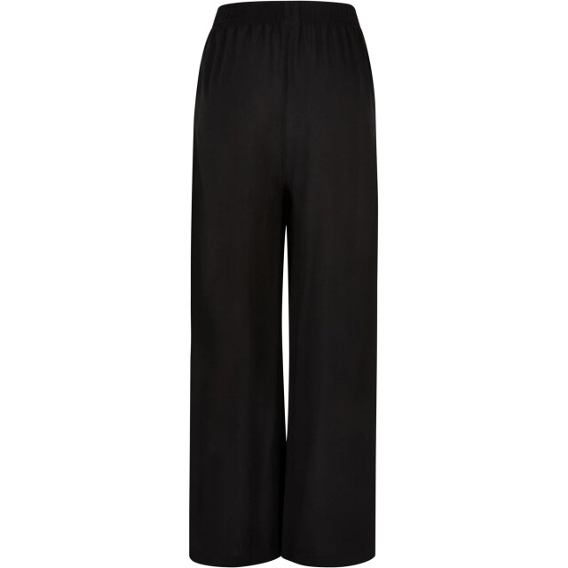 Urban Classics Dames viscose broek met wijde pijpen los UTTN1516_black large