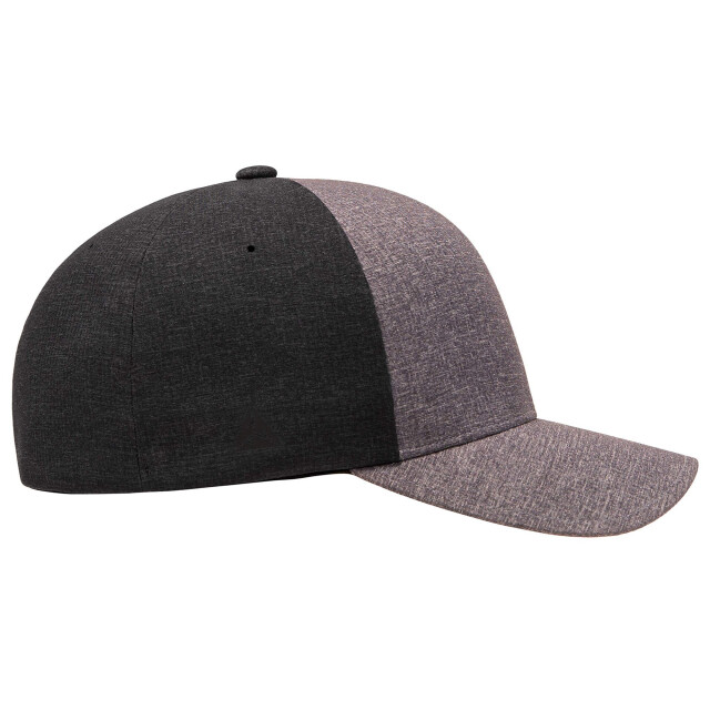 Flexfit Delta tweekleurige pet UTTN1521_bluecharcoalmelange large