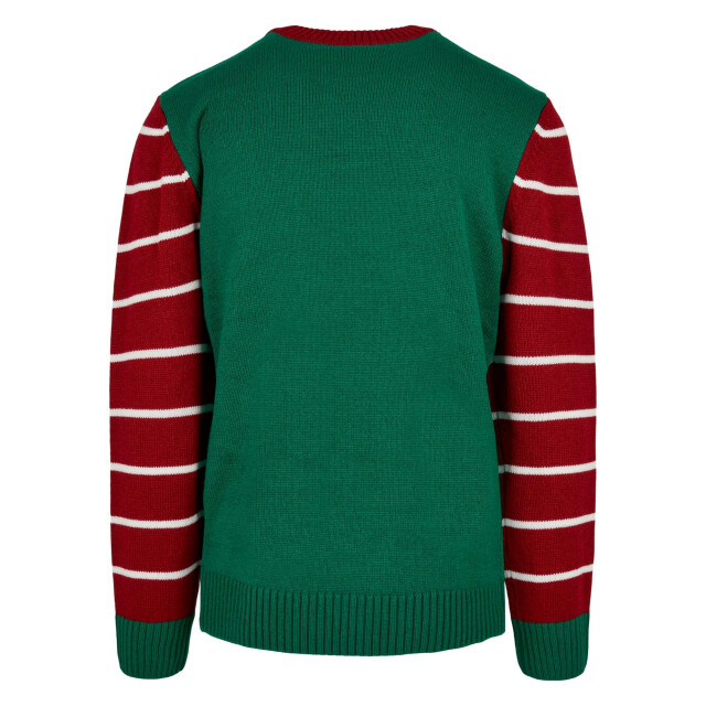 Urban Classics Heren gezocht poster kersttrui UTTN1604_green large