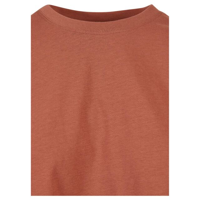 Urban Classics Dames kort oversized gewaad t-shirt UTTN1578_terracotta large