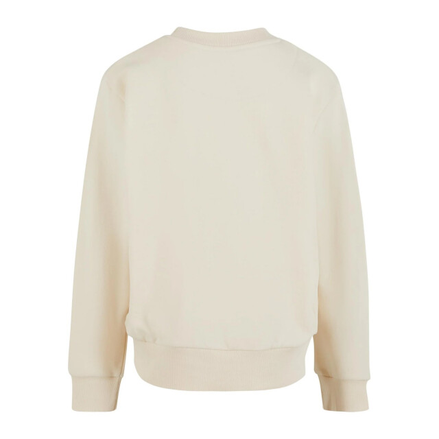 Urban Classics Jongens terrycloth sweatshirt met ronde hals UTTN1498_whitesand large