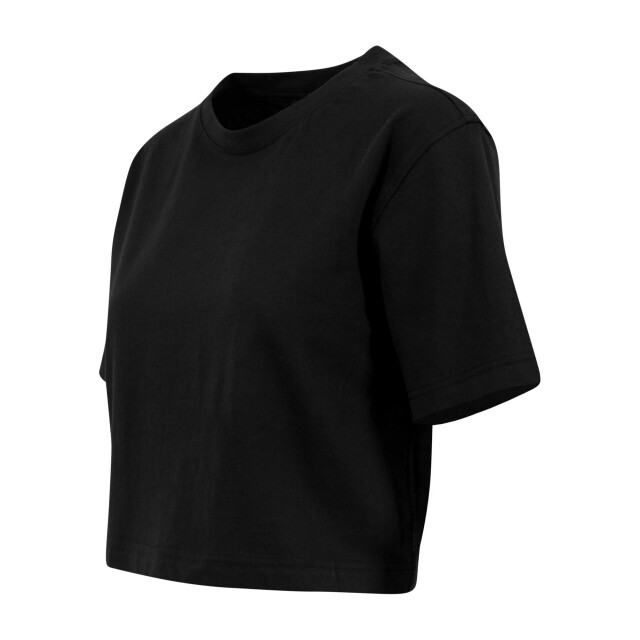 Urban Classics Dames kort oversized gewaad t-shirt UTTN1578_black large
