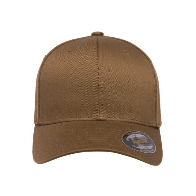 Flexfit Wollig gekamde baseballpet UTTN1488_coyotebrown large