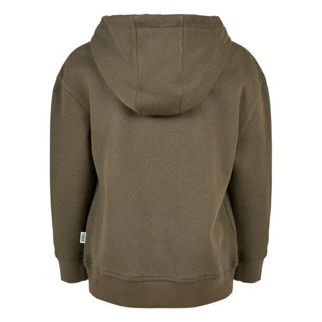 Urban Classics Meisjes organic hoodie UTTN1251_olive large