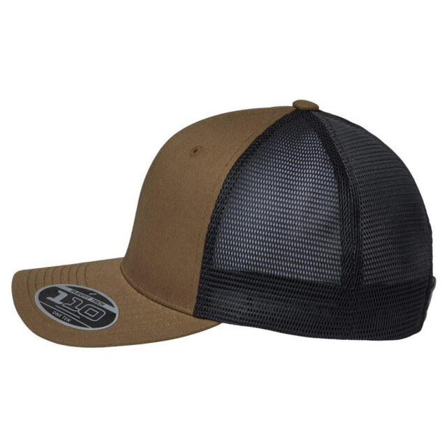 Flexfit Mesh gerecyclede trucker pet UTTN1217_oliveblack large