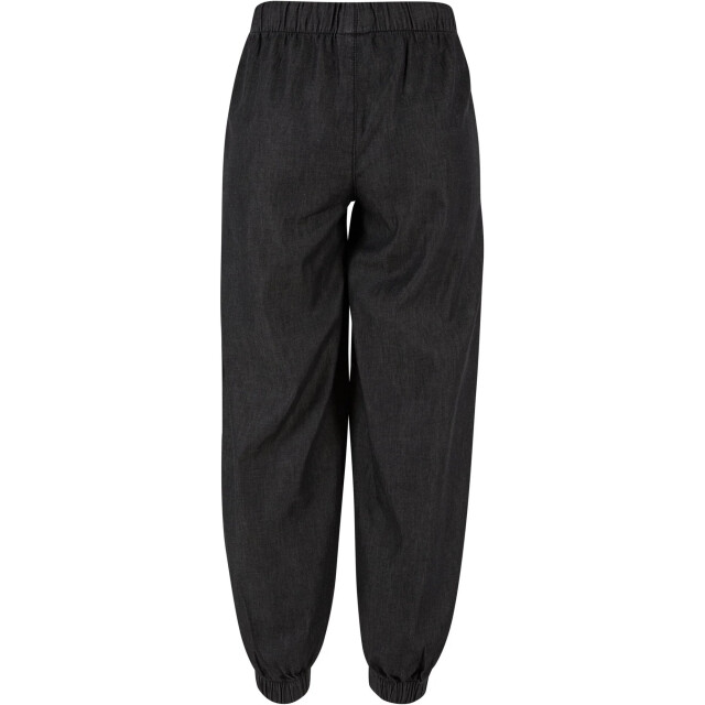 Urban Classics Dames denim lichtgewicht joggingbroek UTTN1199_black large