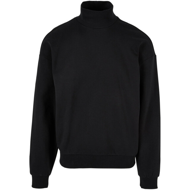Urban Classics Heren crew sweatshirt met hoge hals UTTN1560_black large