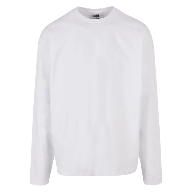 Urban Classics Heren ultra zwaargewicht oversized t-shirt met lange mouwen UTTN1207_white large