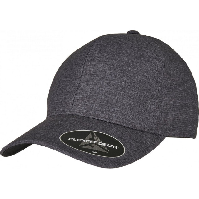 Flexfit Delta koolstof baseballpet UTTN1567_charcoalmelange large