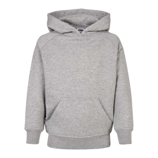 Urban Classics Jongens blanco effen hoodie UTTN1489_grey large