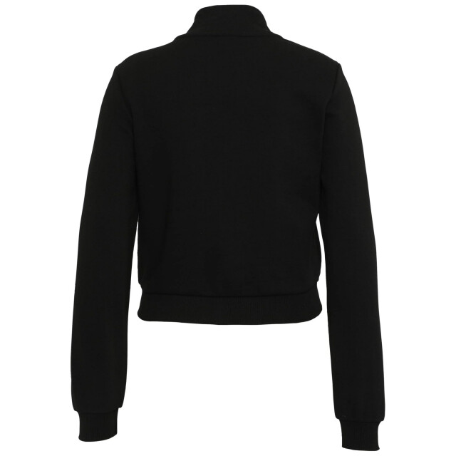 Urban Classics Dames terrycloth lichtgewicht track jacket UTTN1186_black large