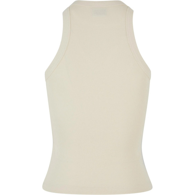 Urban Classics Dames ribbed racerback top UTTN1187_whitesand large