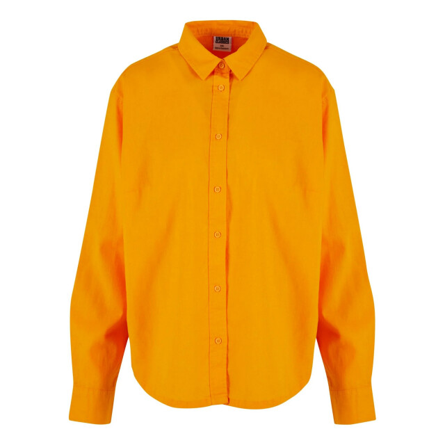 Urban Classics Dames linnen oversized shirt UTTN1164_magicmango large