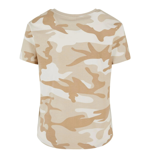Urban Classics Dames camo normaal t-shirt UTTN1165_simplesandcamo large
