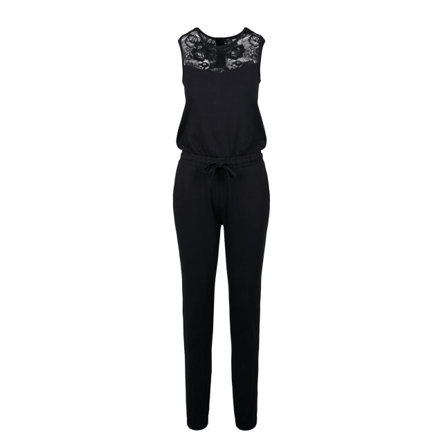 Urban Classics Jumpsuit dames met blok kanten detail UTTN116_black large