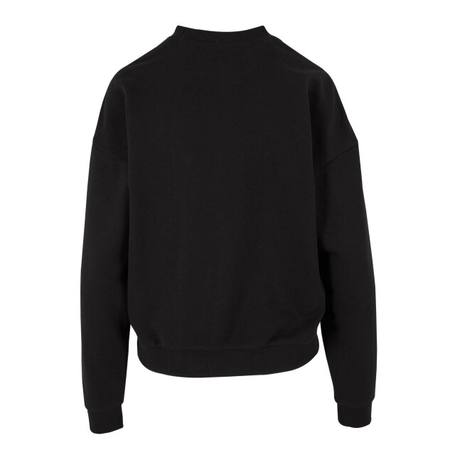 Urban Classics Dames terrycloth crew hals oversized sweatshirt UTTN1162_black large