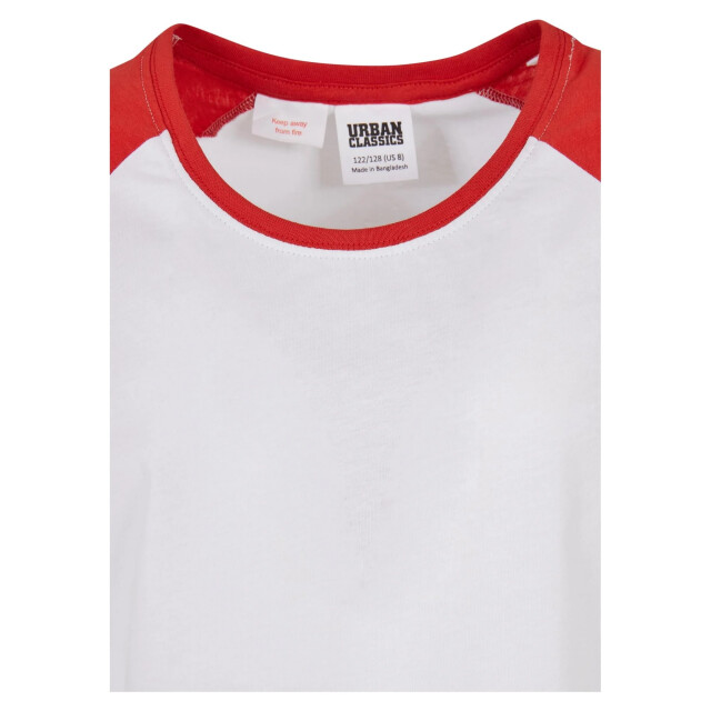 Urban Classics Meisjes contrast raglan t-shirt (set van 2) UTTN1145_hugeredwhiteblack large