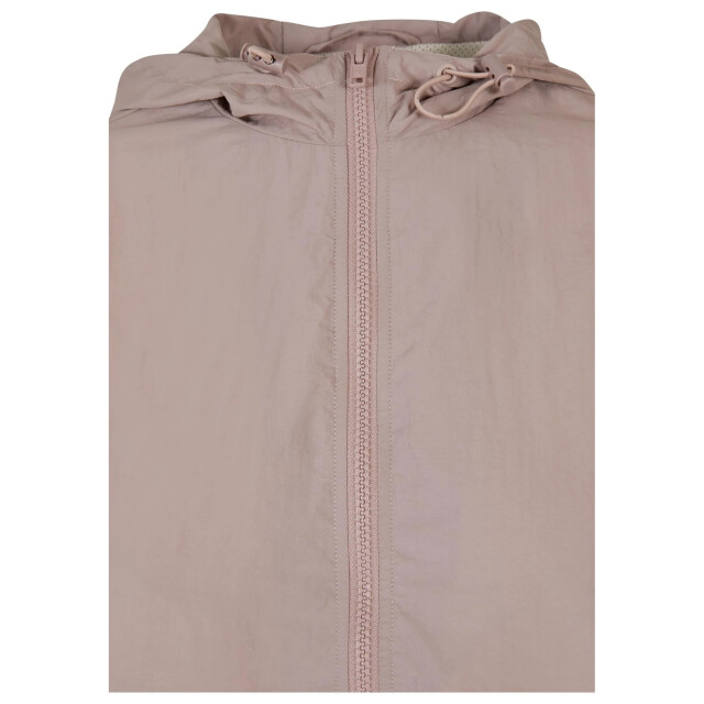 Urban Classics Dames 3 tone crinkle kort jasje UTTN1444_duskrosewhitesandblack large