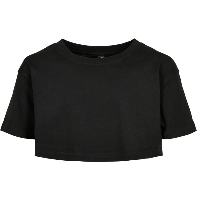 Urban Classics Meisjes kimono kort t-shirt UTTN1445_black large