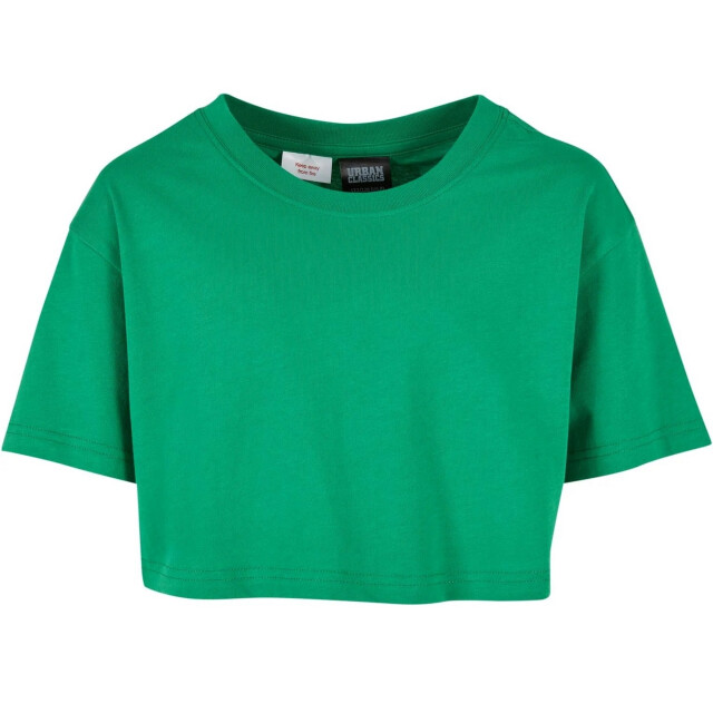 Urban Classics Meisjes kimono kort t-shirt UTTN1445_bodegagreen large