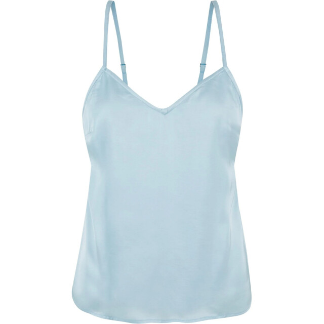 Urban Classics Dames viscose satijnen cami top UTTN1140_oceanblue large