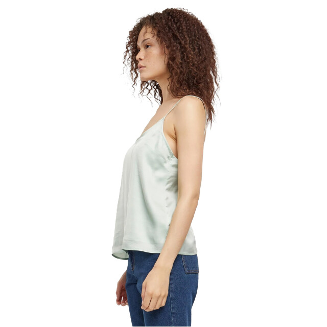 Urban Classics Dames viscose satijnen cami top UTTN1140_frostmint large