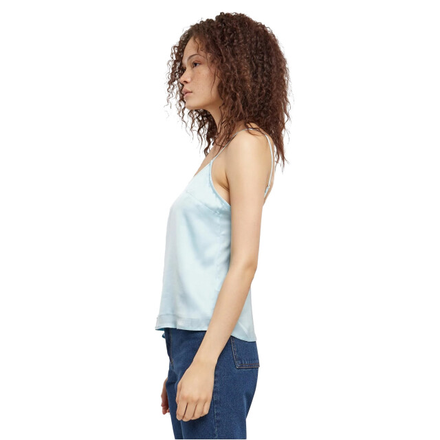 Urban Classics Dames viscose satijnen cami top UTTN1140_oceanblue large