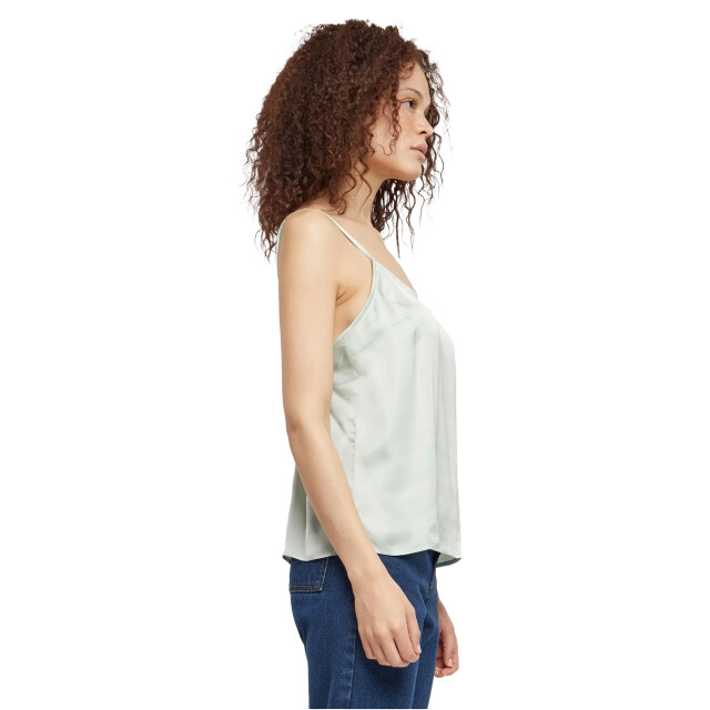 Urban Classics Dames viscose satijnen cami top UTTN1140_frostmint large