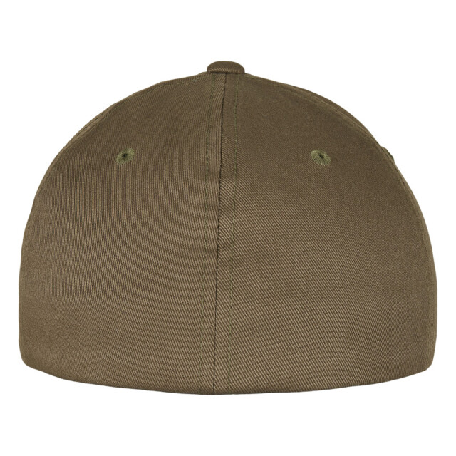 Flexfit Driekleurige baseballpet UTTN1448_neonorangewhiteolive large